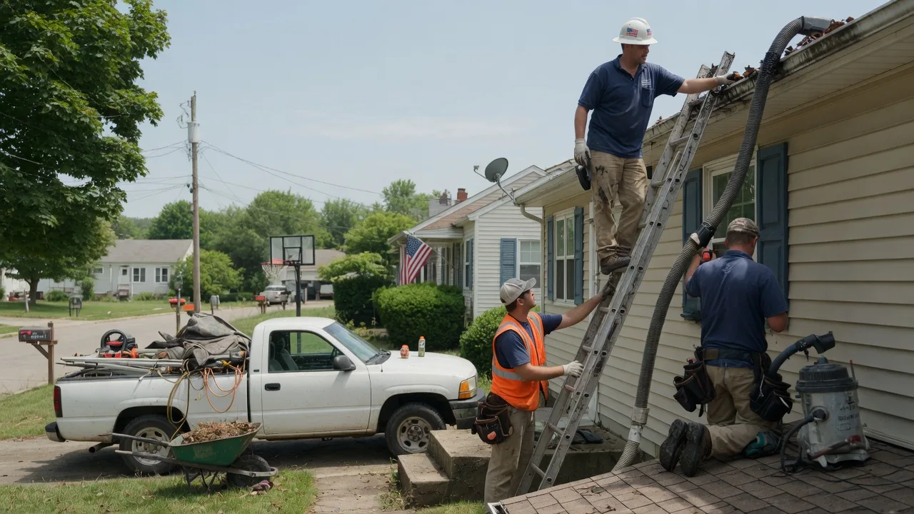 Gutter Installation in Farmer City, IL near me